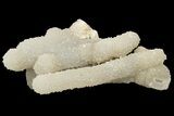 Quartz Chalcedony Stalactite Formation - India #220606-3